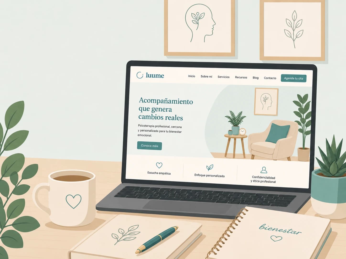 Por qué los psicólogos necesitan su propia página web